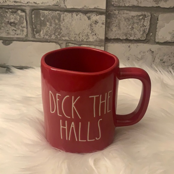 Rae Dunn DECK THE HALLs Mug - Picture 1 of 4